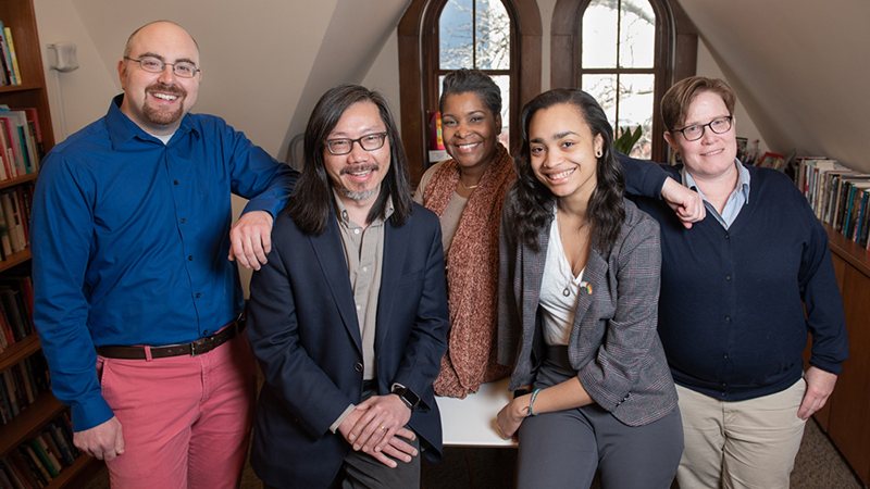 Group shot of the team members of the Office of Equity and Inclusion