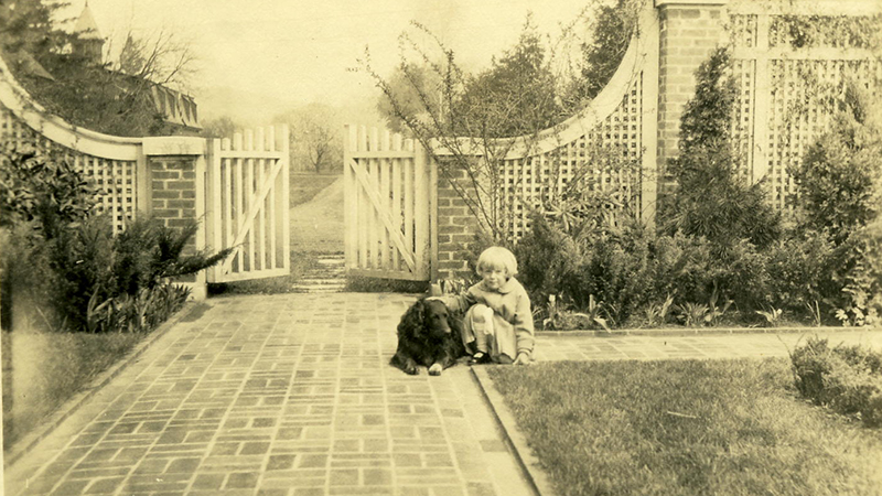 The playground in 1926