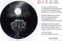 Tracy K Smith broadside, "Diego"