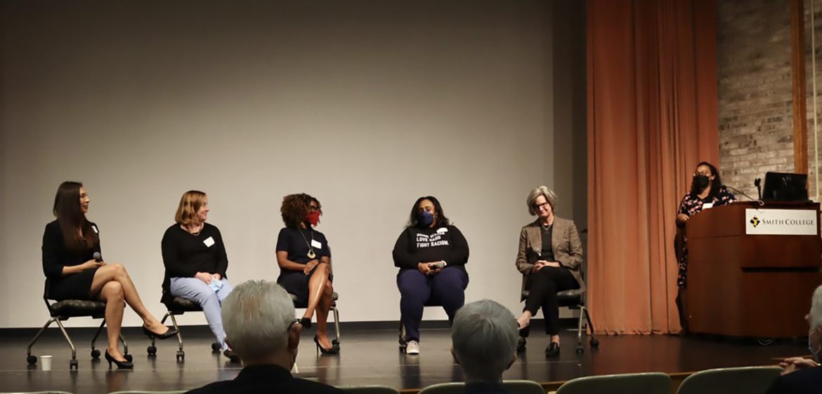 A panel of alums from the psychology department