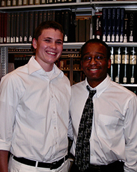 Will and Professor Nnamdi Pole