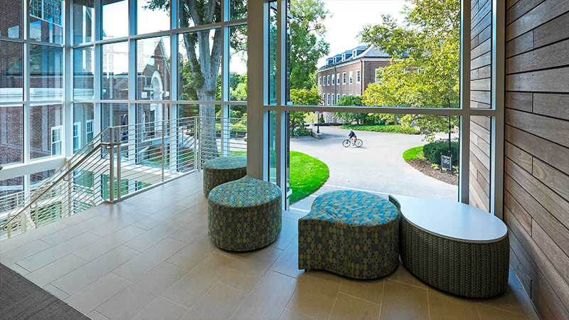 Schacht Center for Health and Wellness interior