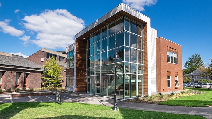 Exterior of the Schacht Center for Health and Wellness