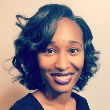 Headshot of Lesley-Ann Giddings, assistant professor of chemistry