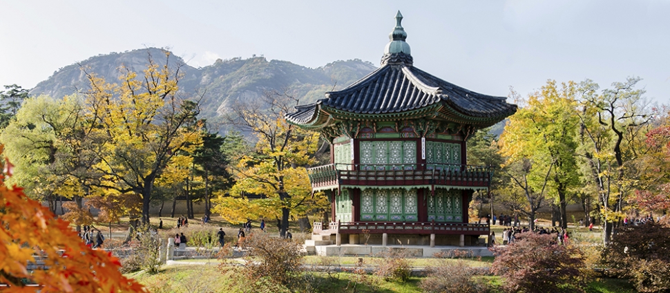  Buddhist temple in Seoul, Korea