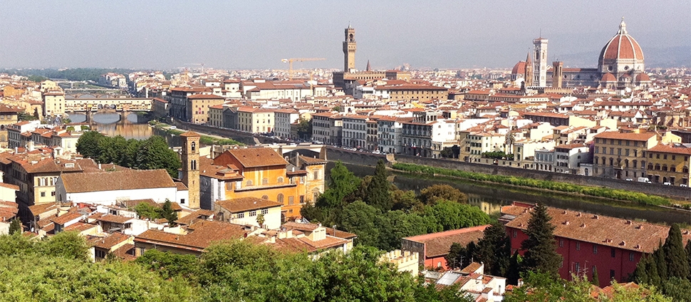 Scenic view of Florence, Italy