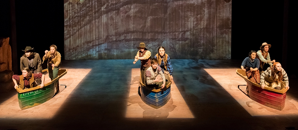 Men in Boats performance in Theatre 14