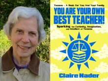 Claire Nader and cover of You Are Your Own Best Teacher!