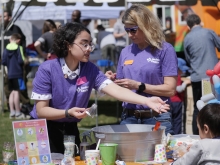 Participants at Smith's first Maker Faire