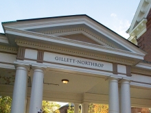 Building sign saying Gillette-Northrop