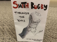 Cover of a zine, "Smith rugby through the years"