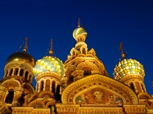 Church of the Savior on Spilled Blood in St Petersburg Russia