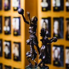 Berenson Trophy at Women's Basketball Hall of Fame