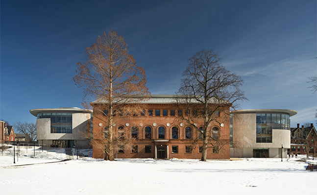 Outside view of Neilson Library