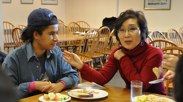 Korean Language Lunch Table