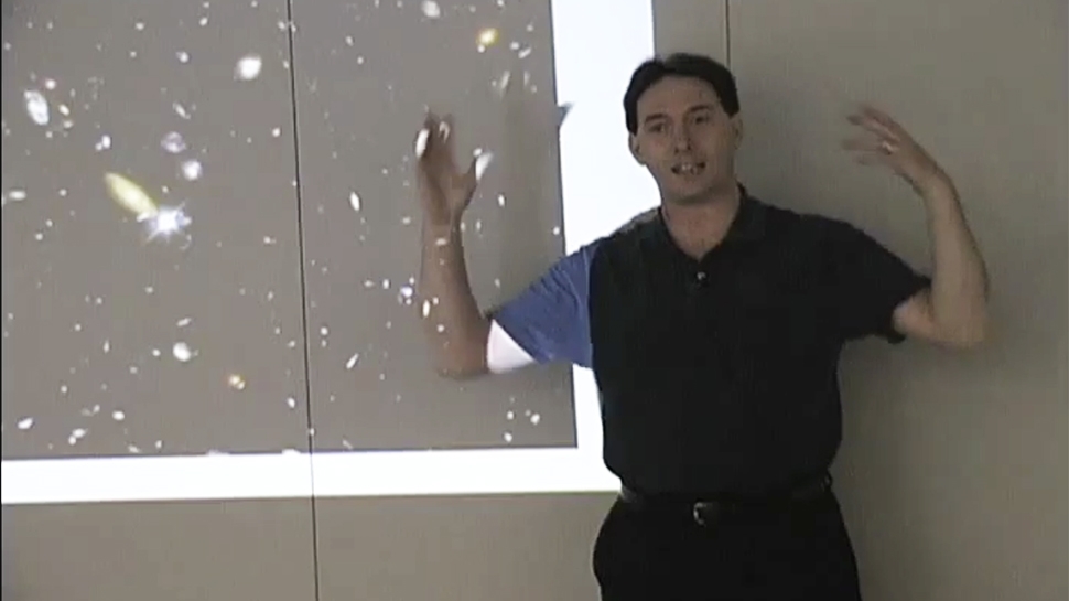 Screenshot of Gary Felder from "What is the Universe Made of?" video